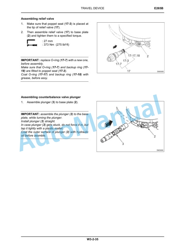 New Holland E265B, E305B ROPS Tier III Crawler Excavator Service Manual 84392423A 5 New Holland E265B, E305B ROPS Tier III Crawler Excavator Service Manual 84392423A-5