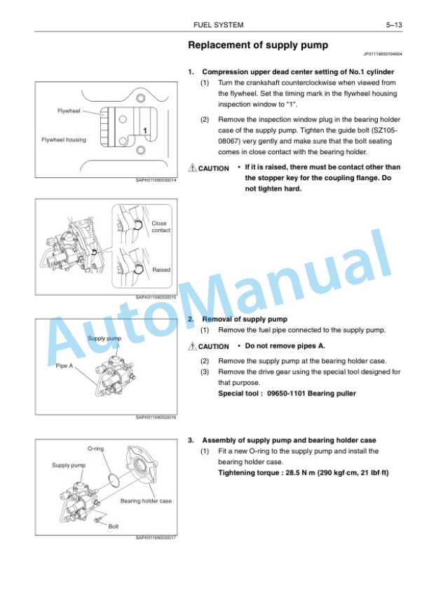 New Holland E265BJ Hino Engine Workshop Manual 84176535 5 New Holland E265BJ Hino Engine Workshop Manual 84176535-5