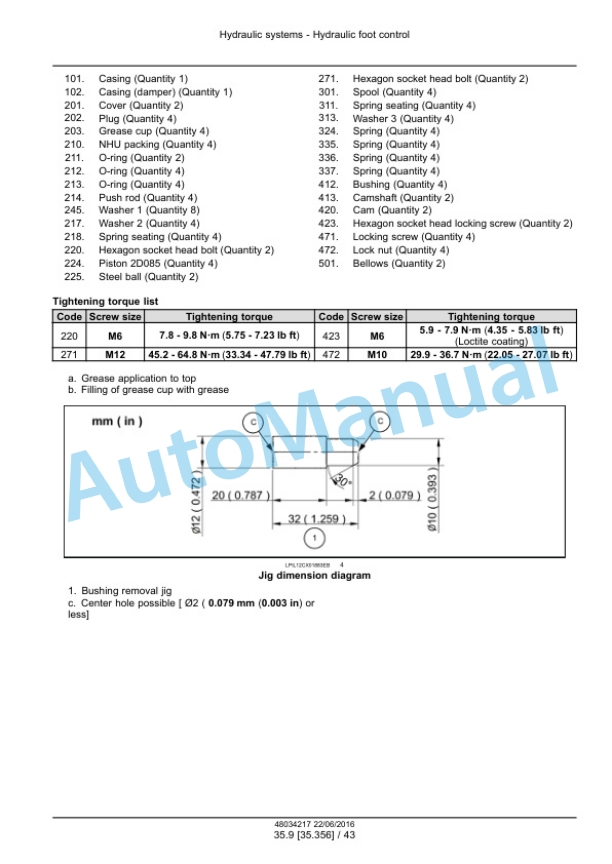 New Holland E265C EVO Crawler Excavator Service Manual 48034217 3 New Holland E265C EVO Crawler Excavator Service Manual 48034217 - Image 3