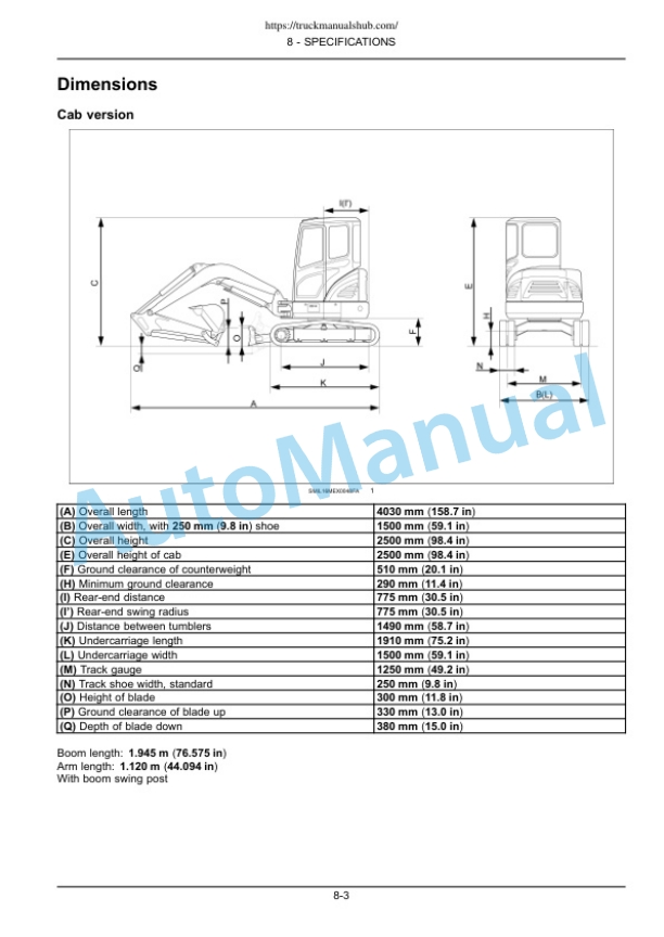 New Holland E26C Mini Excavator Operation and Maintenance Manual 90436680 5 New Holland E26C Mini Excavator Operation and Maintenance Manual 90436680 - Image 5