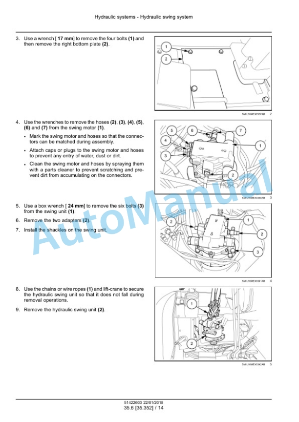 New Holland E26C Mini Excavator Service Manual 51422603 3 New Holland E26C Mini Excavator Service Manual 51422603 - Image 3