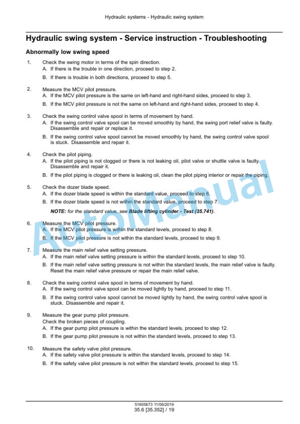 New Holland E26C Mini Excavator Service Manual 51605673 3 New Holland E26C Mini Excavator Service Manual 51605673 - Image 3
