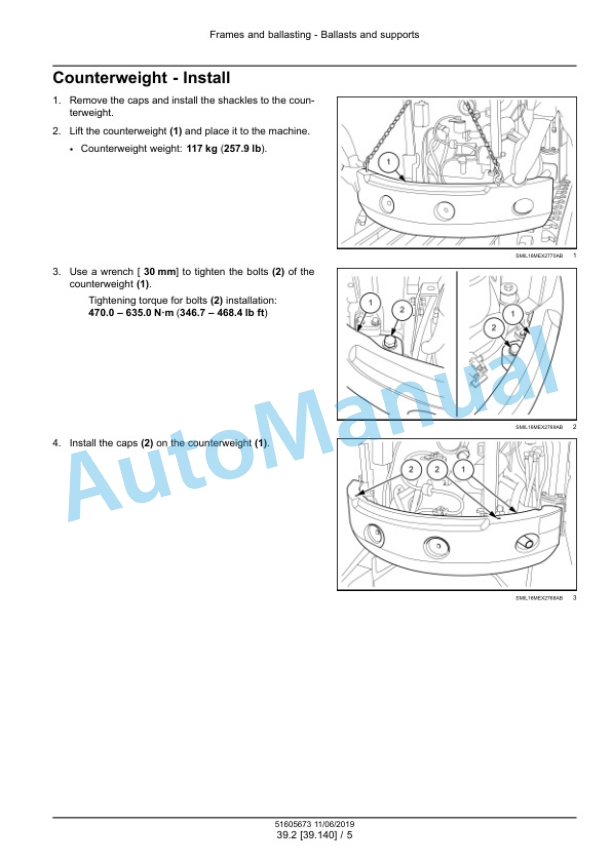 New Holland E26C Mini Excavator Service Manual 51605673 4 New Holland E26C Mini Excavator Service Manual 51605673 - Image 4