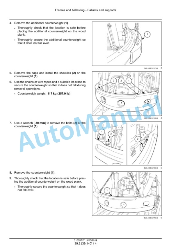 New Holland E26C Mini Excavator Service Manual 51605717 4 New Holland E26C Mini Excavator Service Manual 51605717 - Image 4
