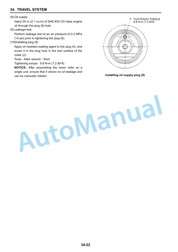 New Holland E27B Compact Hydraulic Excavator Service Manual S5PV0023E02 4 New Holland E27B Compact Hydraulic Excavator Service Manual S5PV0023E02 - Image 4