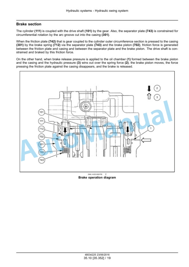 New Holland E305C EVO Crawler Excavator Service Manual 48034225 3 New Holland E305C EVO Crawler Excavator Service Manual 48034225 - Image 3