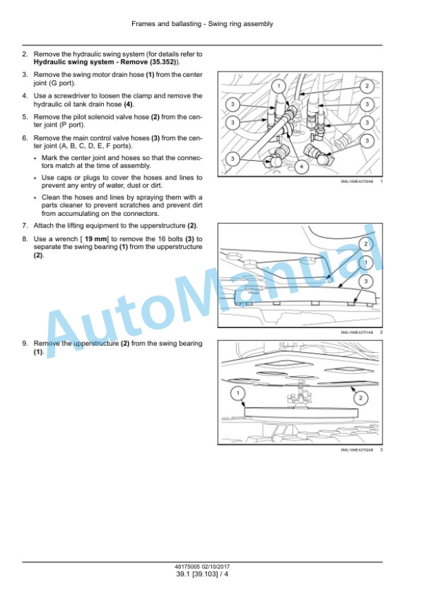 New Holland E30C Mini Excavator Service Manual 48175005 4 New Holland E30C Mini Excavator Service Manual 48175005 - Image 4