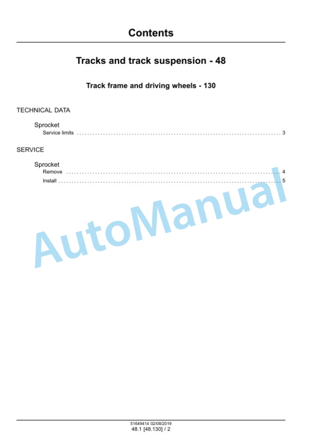 New Holland E30C Mini Excavator Service Manual 51649414 4 New Holland E30C Mini Excavator Service Manual 51649414 - Image 4