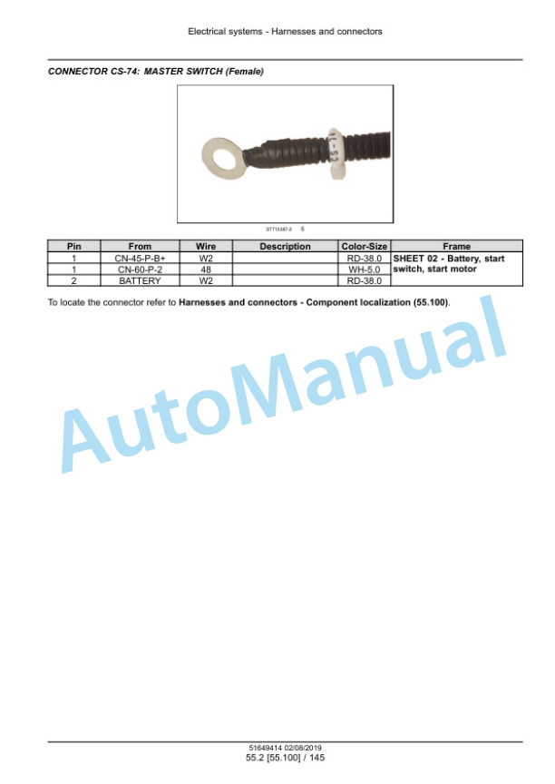 New Holland E30C Mini Excavator Service Manual 51649414 5 New Holland E30C Mini Excavator Service Manual 51649414 - Image 5