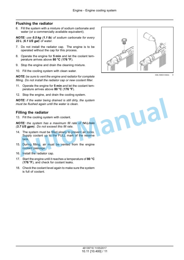 Alternative view of New Holland E33C Mini Excavator Service Manual 48139718