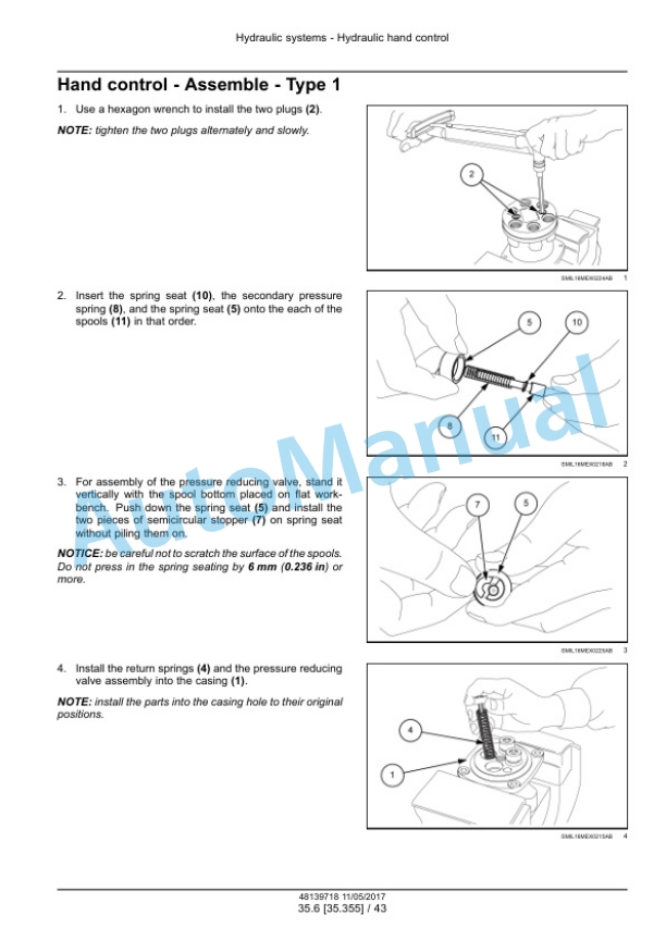 New Holland E33C Mini Excavator Service Manual 48139718 3 New Holland E33C Mini Excavator Service Manual 48139718 - Image 3
