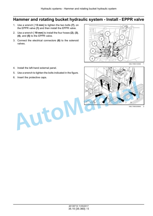 New Holland E33C Mini Excavator Service Manual 48139718 4 New Holland E33C Mini Excavator Service Manual 48139718 - Image 4