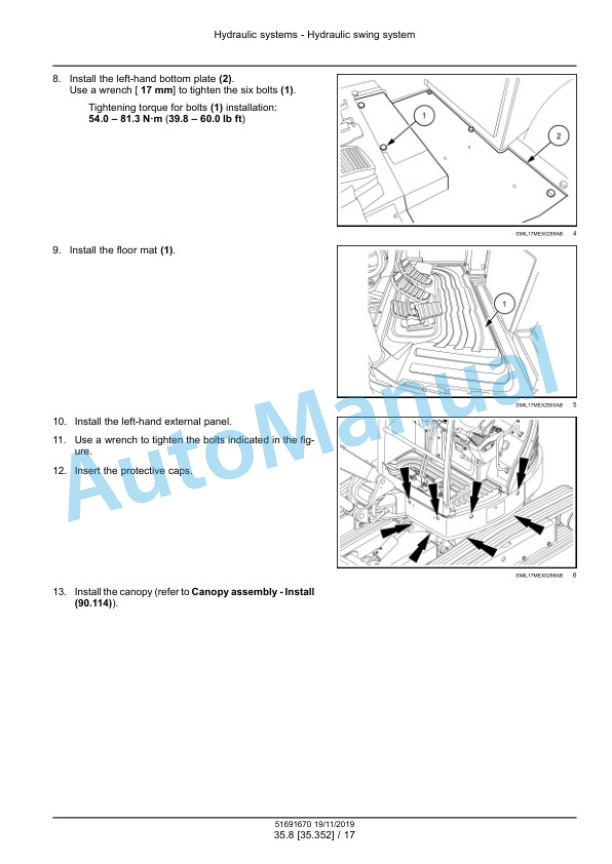 New Holland E33C Mini Excavator Service Manual 51691670 3 New Holland E33C Mini Excavator Service Manual 51691670 - Image 3