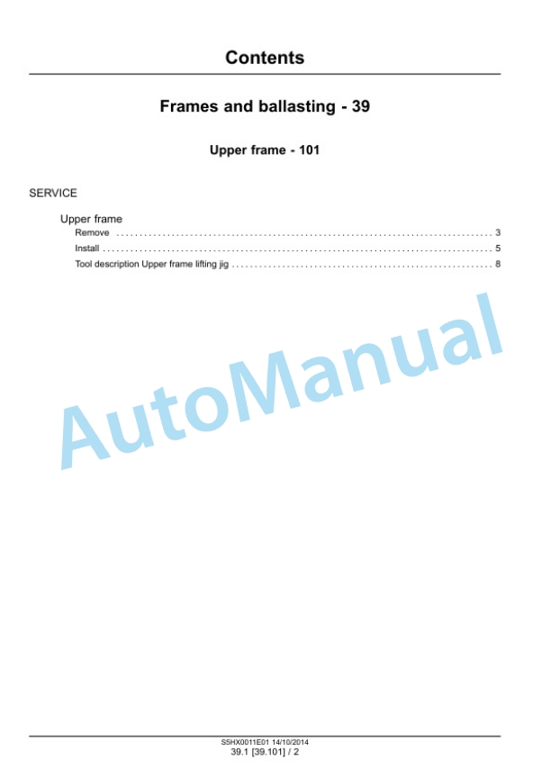 New Holland E35B Tier 4B Final Compact Hydraulic Excavator Service Manual S5HX0011E01 3 New Holland E35B Tier 4B Final Compact Hydraulic Excavator Service Manual S5HX0011E01 - Image 3