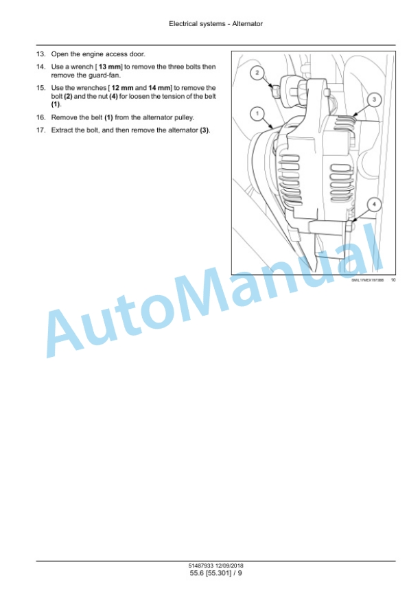 New Holland E37C Mini Excavator Service Manual 51487933 5 New Holland E37C Mini Excavator Service Manual 51487933 - Image 5