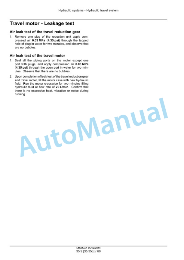 New Holland E37C Mini Excavator Service Manual 51591451 3 New Holland E37C Mini Excavator Service Manual 51591451 - Image 3
