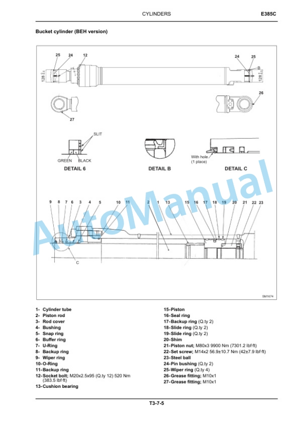 New Holland E385C Tier IV Crawler Excavator Service Manual 84527569A 3 New Holland E385C Tier IV Crawler Excavator Service Manual 84527569A-3