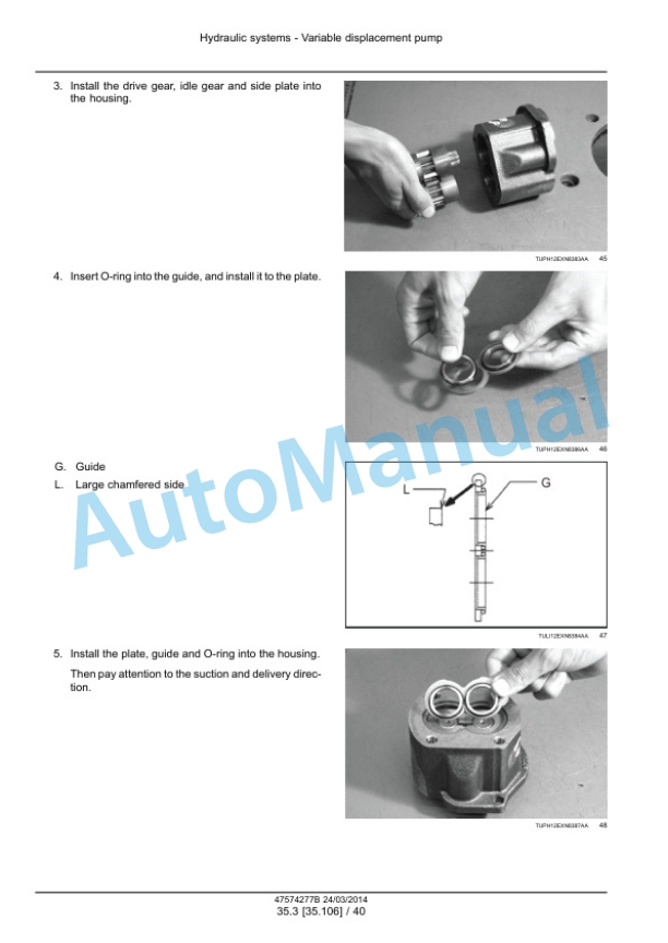 New Holland E45B SR, E50B SR, E55B Mini Excavator Service Manual 47574277B 3 New Holland E45B SR, E50B SR, E55B Mini Excavator Service Manual 47574277B - Image 3