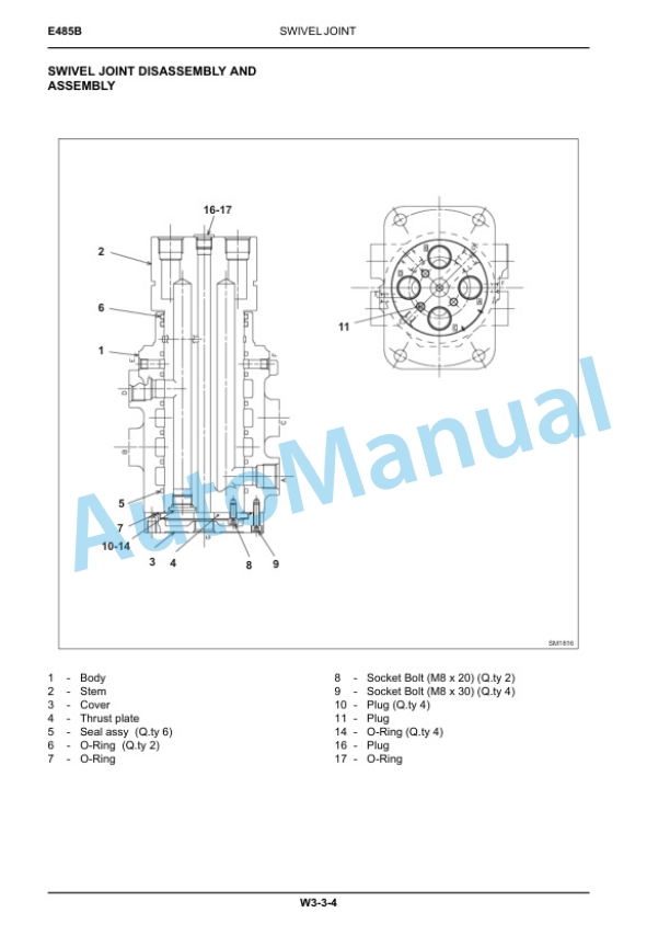 New Holland E485B Crawler Excavator Workshop Manual 87475986A 4 New Holland E485B Crawler Excavator Workshop Manual 87475986A - Image 4