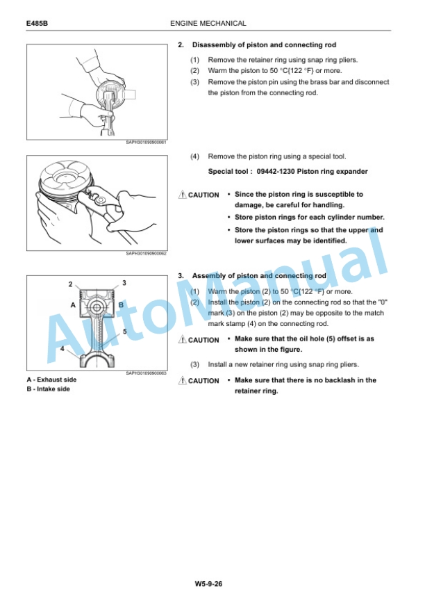 New Holland E485B Crawler Excavator Workshop Manual 87475986A 5 New Holland E485B Crawler Excavator Workshop Manual 87475986A - Image 5
