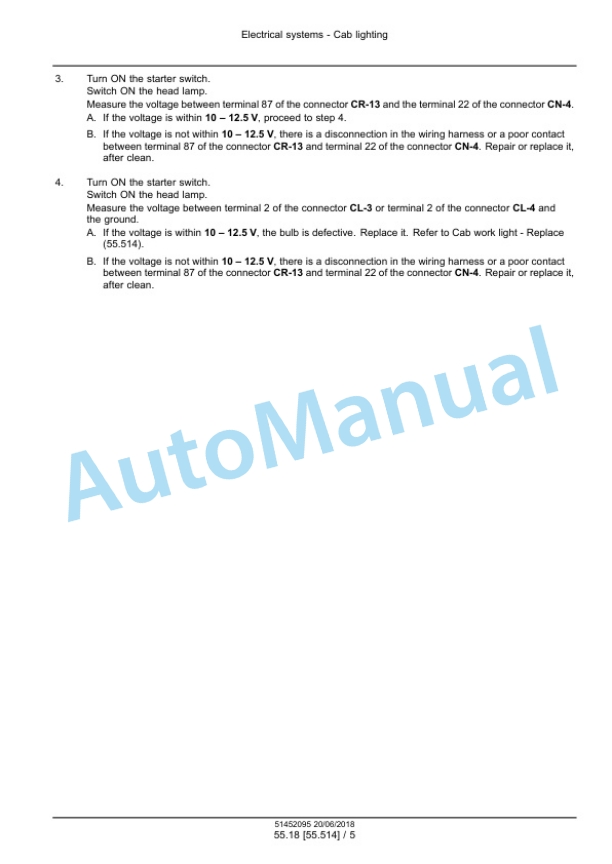 New Holland E57C Mini Excavator Service Manual 51452095 5 New Holland E57C Mini Excavator Service Manual 51452095 - Image 5