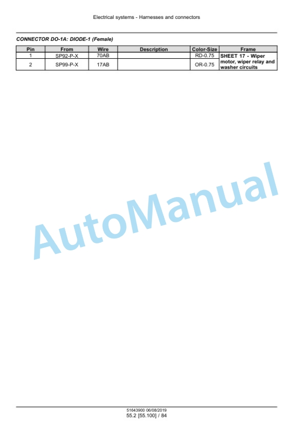 New Holland E57C Mini Excavator Service Manual 51643900 4 New Holland E57C Mini Excavator Service Manual 51643900 - Image 4