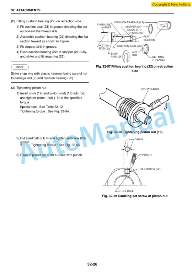 New Holland E70SR Excavator Workshop Manual 60413416 3 New Holland E70SR Excavator Workshop Manual 60413416 - Image 3
