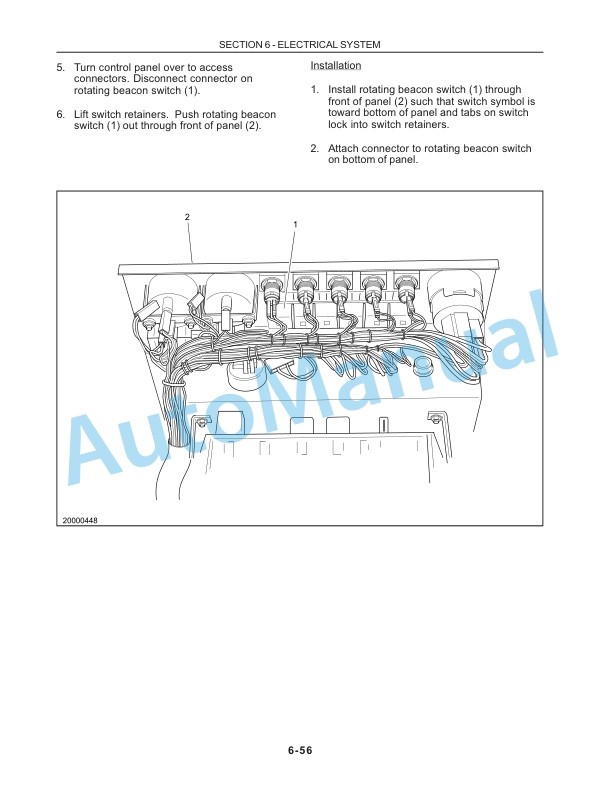 New Holland EC15, EC25, EC35, EC45 Mini Crawler Excavator Service Manual 8661172601 2 New Holland EC15, EC25, EC35, EC45 Mini Crawler Excavator Service Manual 8661172601-2