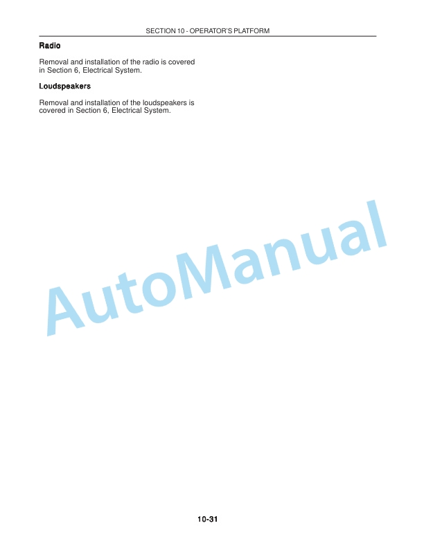 New Holland EC15, EC25, EC35, EC45 Mini Crawler Excavator Service Manual 8661172601 5 New Holland EC15, EC25, EC35, EC45 Mini Crawler Excavator Service Manual 8661172601-5
