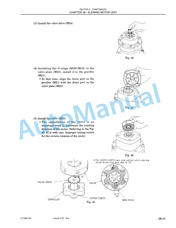 New Holland EH15 Hydraulic Excavator Shop Manual 6-79880NA 5 New Holland EH15 Hydraulic Excavator Shop Manual 6-79880NA-5