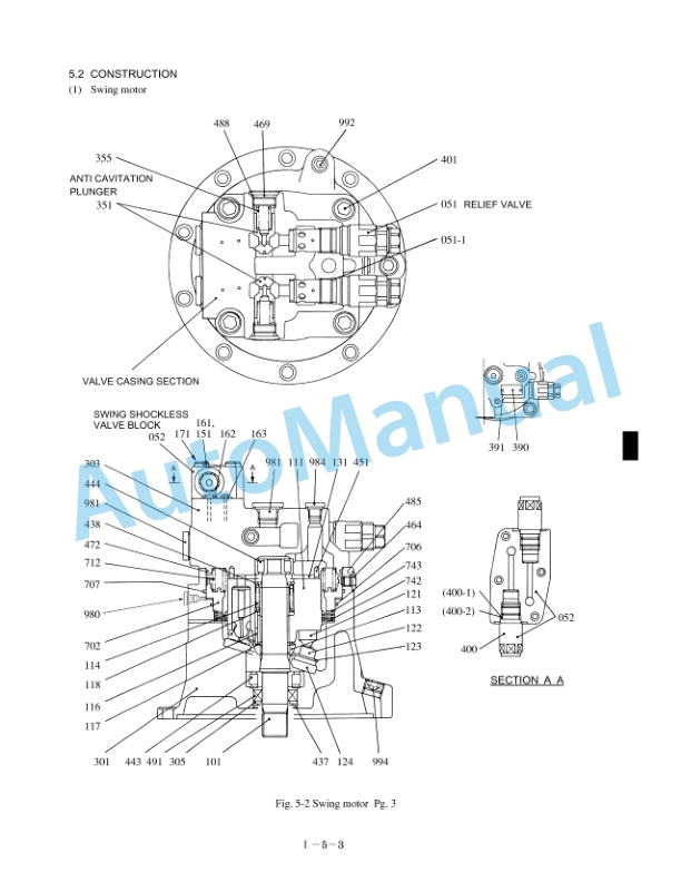 New Holland EH215 Crawler Excavator Service Manual 6-75780NA 3 New Holland EH215 Crawler Excavator Service Manual 6-75780NA-3