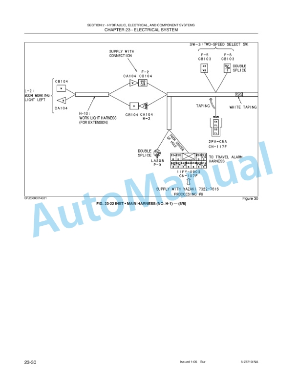 New Holland EH50.B Hydraulic Excavator Shop Manual 6-78610NA 2 New Holland EH50.B Hydraulic Excavator Shop Manual 6-78610NA-2