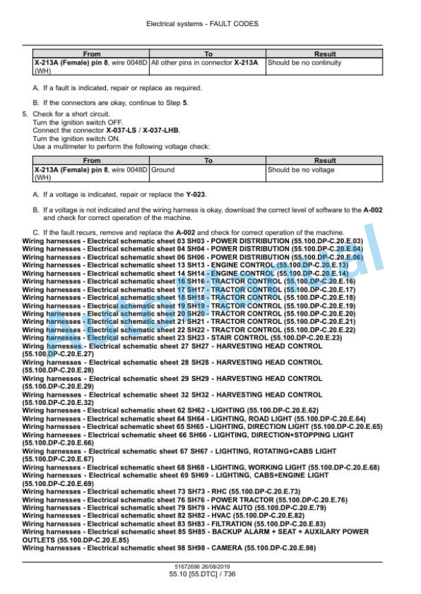 New Holland Extra High Capacity, 9090X, 9090X Olive, 9090X Side Conveyor Tier 3 Grape Harvester Service Manual 51672696 4 New Holland Extra High Capacity, 9090X, 9090X Olive, 9090X Side Conveyor Tier 3 Grape Harvester Service Manual 51672696 - Image 4