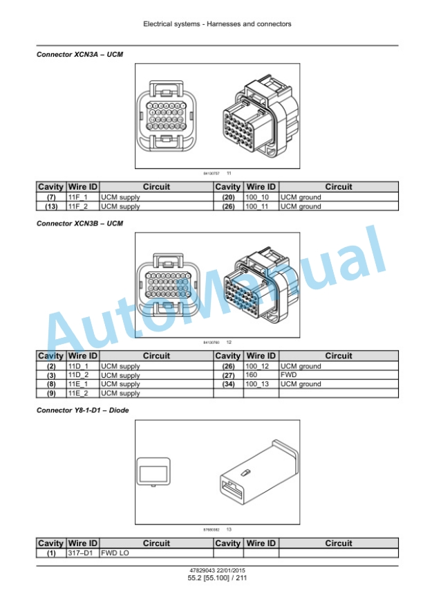 New Holland F106.8, F106.8A, F156.8, F156.8A Motor Grader Service Manual 47829043 5 New Holland F106.8, F106.8A, F156.8, F156.8A Motor Grader Service Manual 47829043 - Image 5