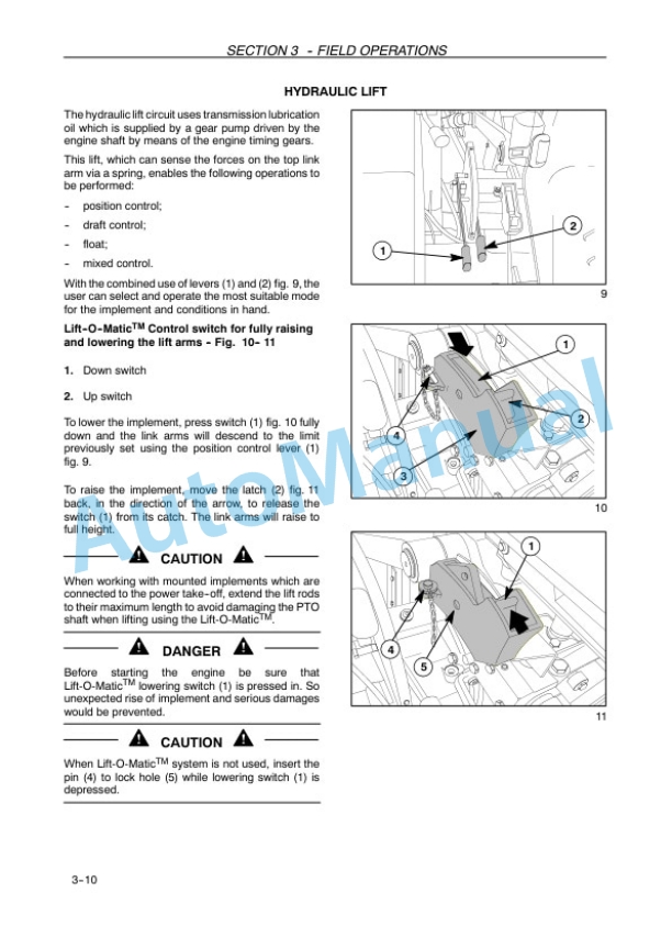 New Holland F480 Tractor Operation and Maintenance Manual 84409819 3 New Holland F480 Tractor Operation and Maintenance Manual 84409819 - Image 3
