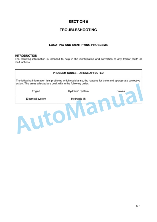 New Holland F480 Tractor Operation and Maintenance Manual 84409819 5 New Holland F480 Tractor Operation and Maintenance Manual 84409819 - Image 5