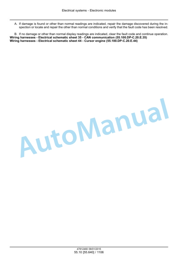 New Holland FR450, FR500, FR600, FR700, FR850 Forage Harvester Service Manual 47812460 5 New Holland FR450, FR500, FR600, FR700, FR850 Forage Harvester Service Manual 47812460 - Image 5