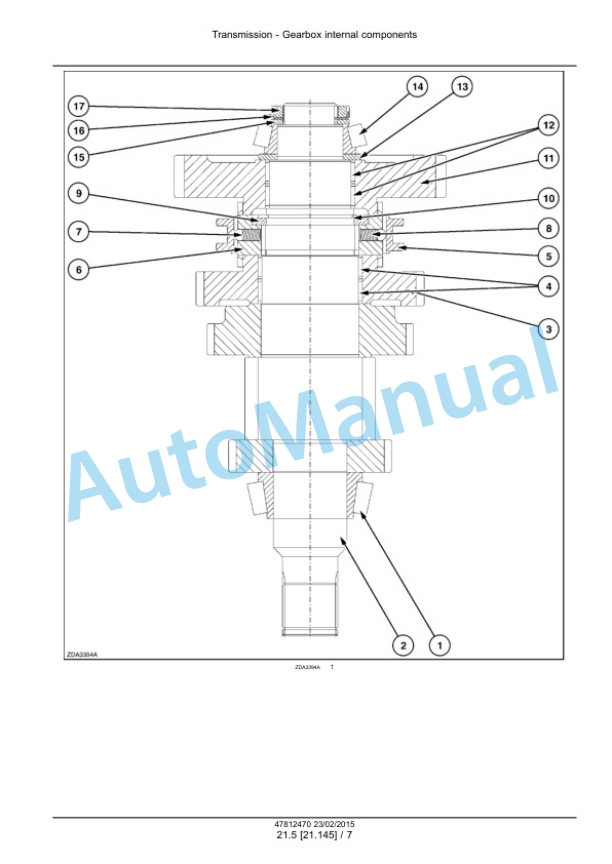 New Holland FR450, FR500, FR600, FR700, FR850 Forage Harvester Service Manual 47849552 5 New Holland FR450, FR500, FR600, FR700, FR850 Forage Harvester Service Manual 47849552 - Image 5