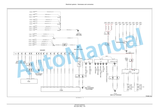 New Holland FR450, FR500, FR600, FR700, FR850 Forage Harvester Service Manual 47849556 5 New Holland FR450, FR500, FR600, FR700, FR850 Forage Harvester Service Manual 47849556-5