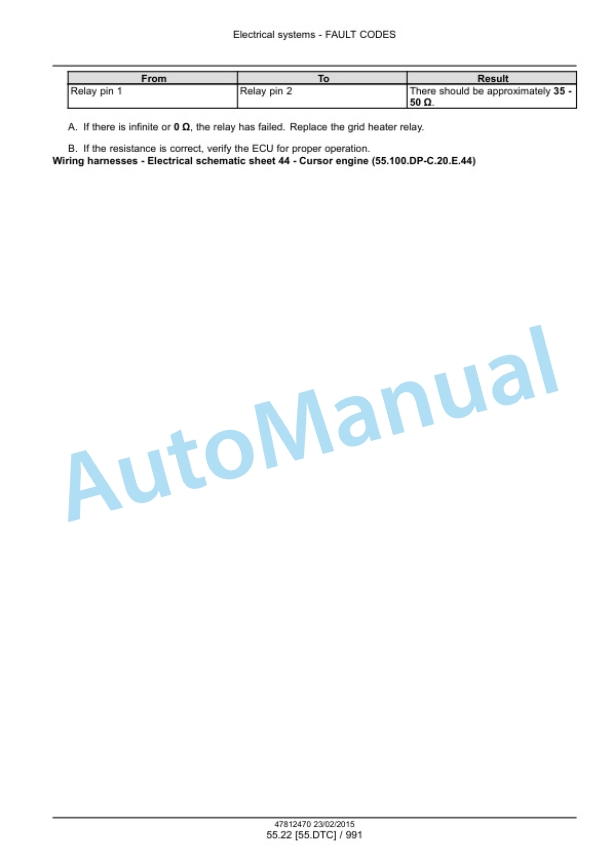 New Holland FR450, FR500, FR600, FR700, FR850 Forage Harvester Service Manual 47849562 5 New Holland FR450, FR500, FR600, FR700, FR850 Forage Harvester Service Manual 47849562-5