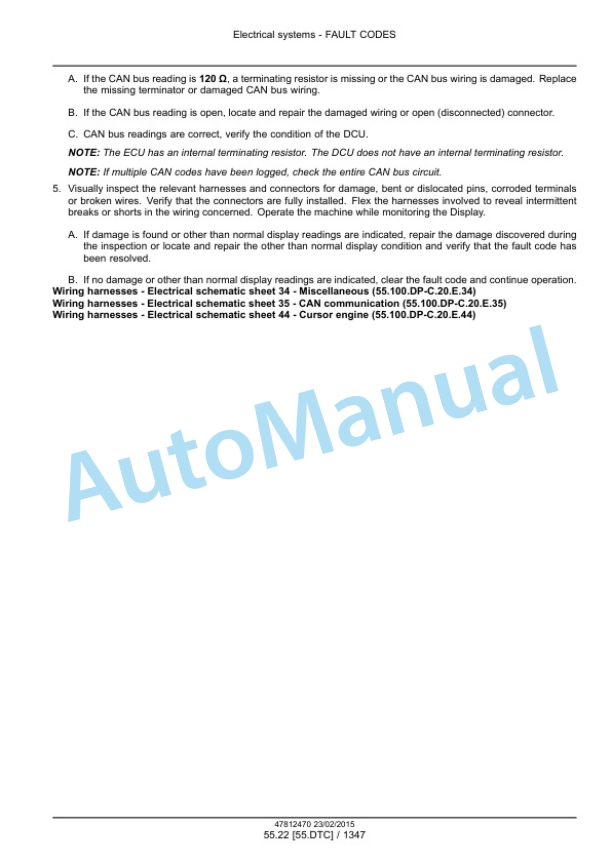 New Holland FR450, FR500, FR600, FR700, FR850 Forage Harvester Service Manual 47849563 5 New Holland FR450, FR500, FR600, FR700, FR850 Forage Harvester Service Manual 47849563-5
