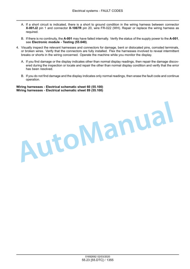 New Holland FR480, FR550, FR650, FR780, FR920 Forage Harvester Service Manual 51692692 4 New Holland FR480, FR550, FR650, FR780, FR920 Forage Harvester Service Manual 51692692 - Image 4