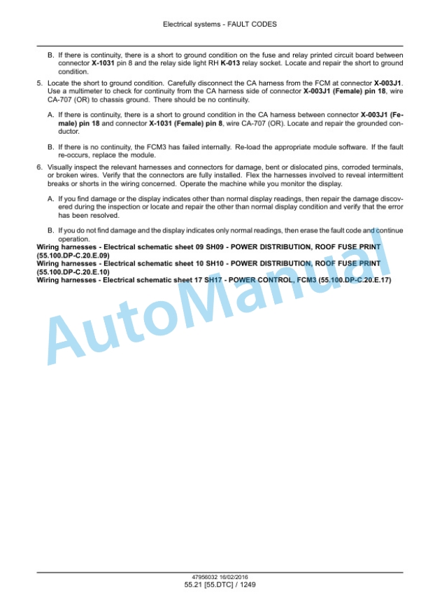 New Holland FR480, FR550, FR650, FR780 Tier 4B Final, FR850 Tier 2 Forage Harvester Service Manual 47956032 5 New Holland FR480, FR550, FR650, FR780 Tier 4B Final, FR850 Tier 2 Forage Harvester Service Manual 47956032 - Image 5