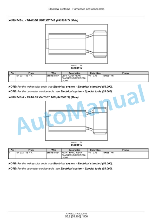 New Holland FR480, FR550, FR650, FR780 Tier 4B Final, FR850 Tier 2 Forage Harvester Service Manual 47985293 3 New Holland FR480, FR550, FR650, FR780 Tier 4B Final, FR850 Tier 2 Forage Harvester Service Manual 47985293-3