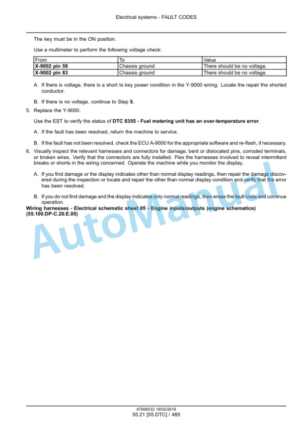 New Holland FR480, FR550, FR650, FR780 Tier 4B Final, FR850 Tier 2 Forage Harvester Service Manual 47985296 3 New Holland FR480, FR550, FR650, FR780 Tier 4B Final, FR850 Tier 2 Forage Harvester Service Manual 47985296-3