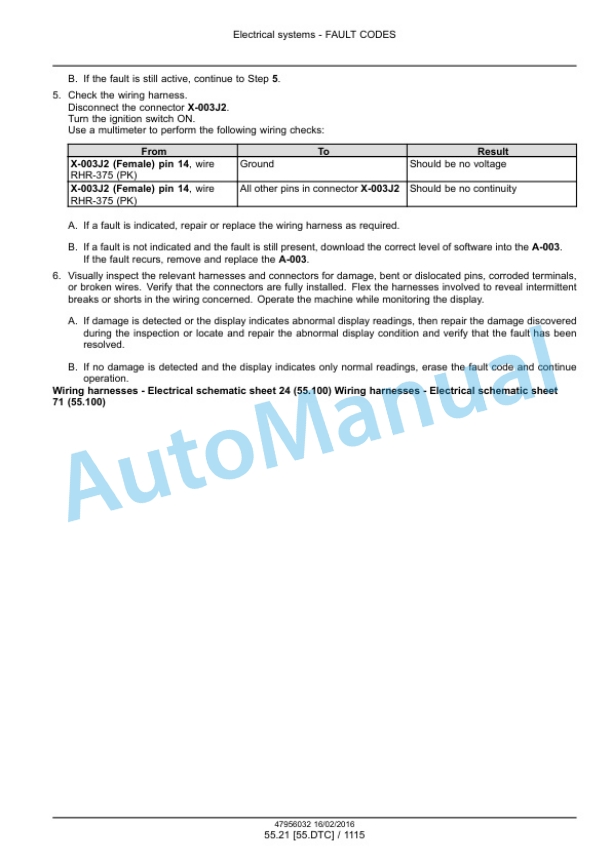 New Holland FR480, FR550, FR650, FR780 Tier 4B Final, FR850 Tier 2 Forage Harvester Service Manual 47985298 2 New Holland FR480, FR550, FR650, FR780 Tier 4B Final, FR850 Tier 2 Forage Harvester Service Manual 47985298-2