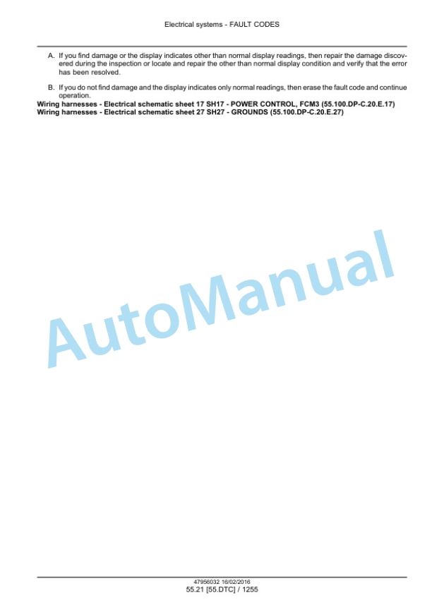 New Holland FR480, FR550, FR650, FR780 Tier 4B Final, FR850 Tier 2 Forage Harvester Service Manual 47985298 4 New Holland FR480, FR550, FR650, FR780 Tier 4B Final, FR850 Tier 2 Forage Harvester Service Manual 47985298-4