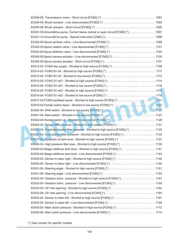 New Holland FR480, FR550, FR650, FR780 Tier 4B Final, FR850 Tier 2 Forage Harvester Service Manual 47985301 5 New Holland FR480, FR550, FR650, FR780 Tier 4B Final, FR850 Tier 2 Forage Harvester Service Manual 47985301-5