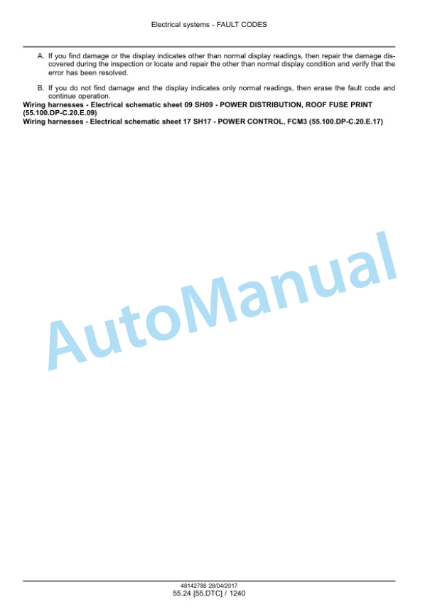 New Holland FR480, FR550, FR650, FR780 Tier 4B Final, FR850 Tier 2 Forage Harvester Service Manual 48142788 5 New Holland FR480, FR550, FR650, FR780 Tier 4B Final, FR850 Tier 2 Forage Harvester Service Manual 48142788 - Image 5
