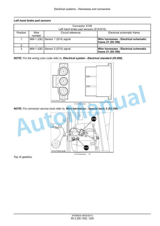 New Holland FR9040, FR9050, FR9060, FR9080, FR9090 Forage Harvester Service Manual 47500830 3 New Holland FR9040, FR9050, FR9060, FR9080, FR9090 Forage Harvester Service Manual 47500830 - Image 3